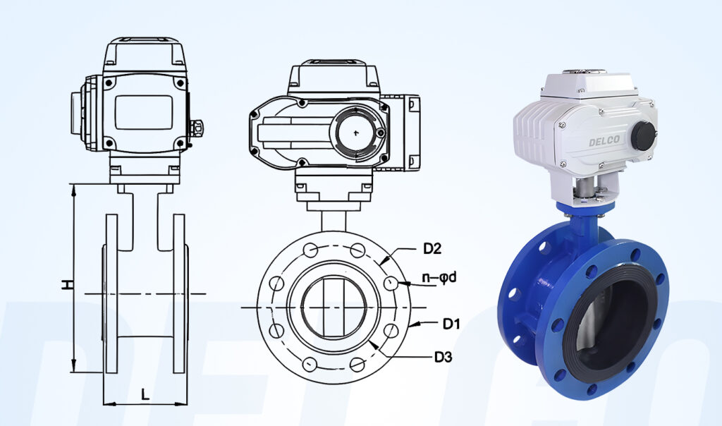 flange butterfly valves