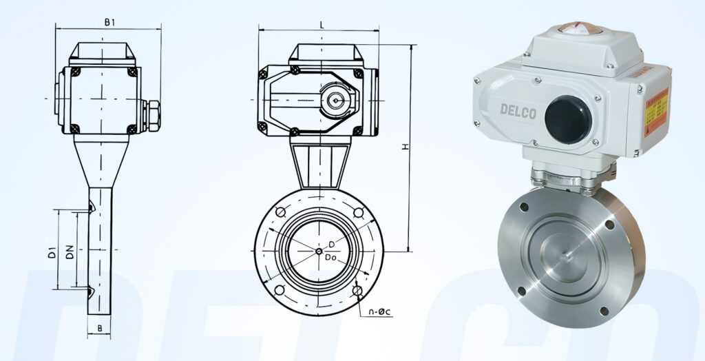 Motorized Vacuum Butterfly Valves