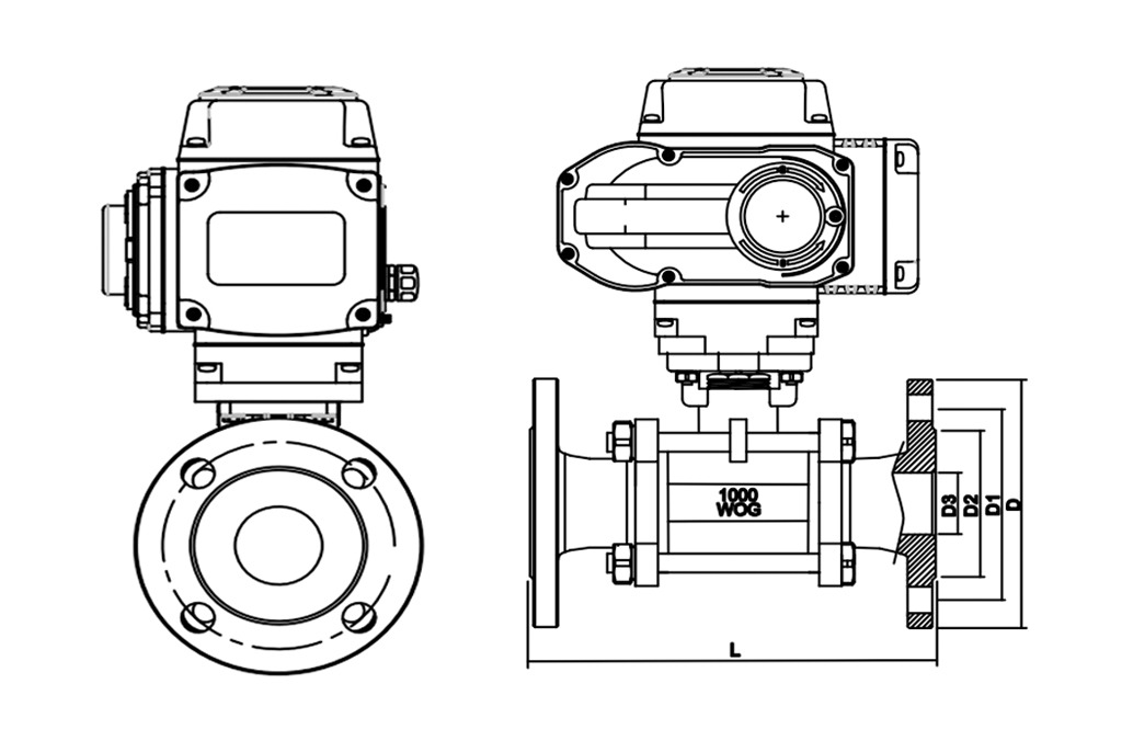 Flange Ball Valve