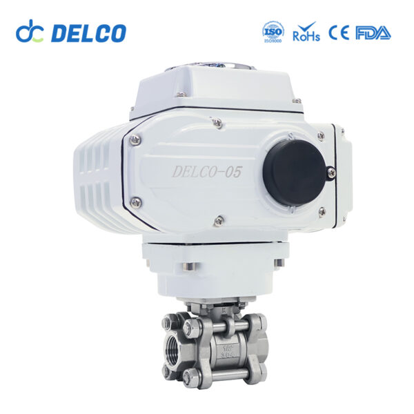 Threaded Motorized Ball Valve