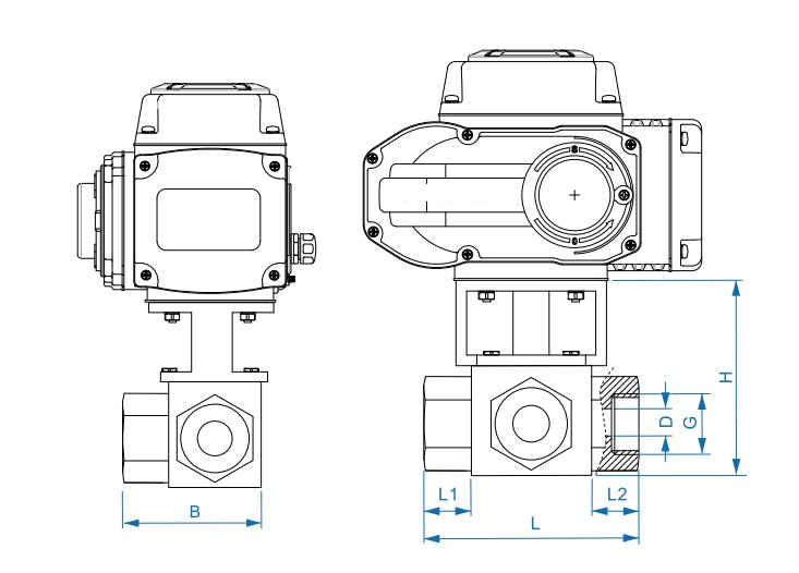 Motorized Ball Valve