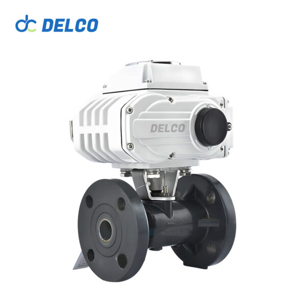 PVC Electric Flange Valves