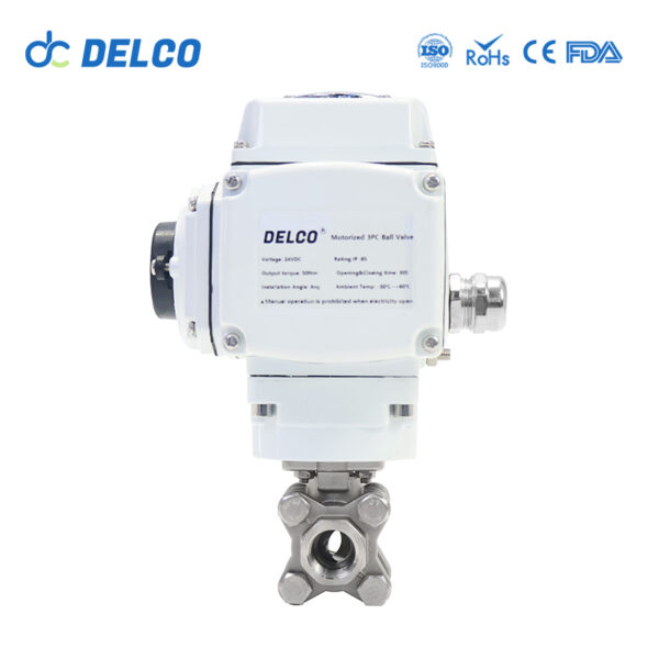 Threaded Motorized Ball Valves