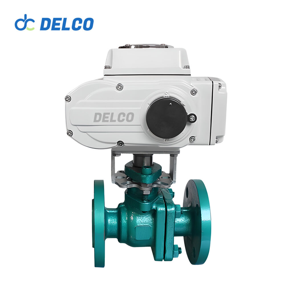 Fluorine Lining Electric Actuator Ball Valves