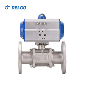 Pneumatic Flange Ball Valves