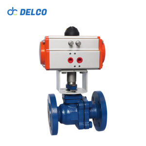 Pneumatic Fluorine Lining Ball Valves