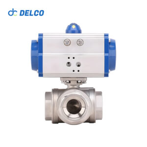 Pneumatic ball valves