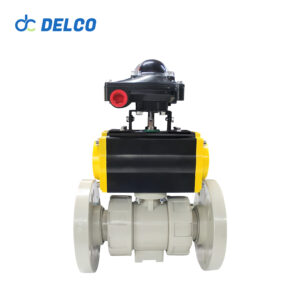 PVC flange ball valves