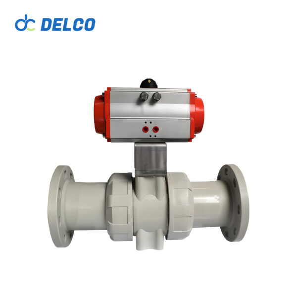 PVC flange ball valves