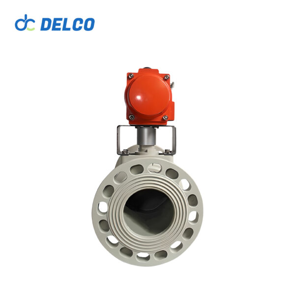 PVC flange ball valves