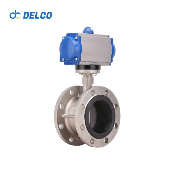 pneumatic Flanged Butterfly Valves