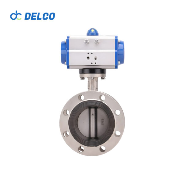 pneumatic Flanged Butterfly Valve