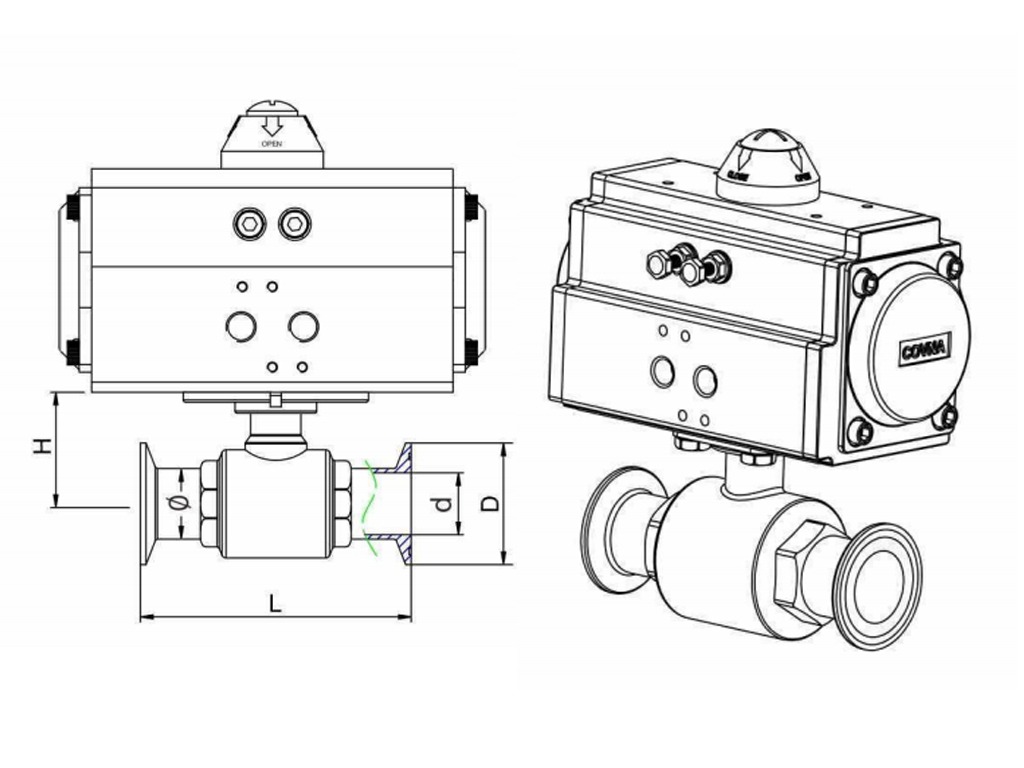 Sanitary Ball valves