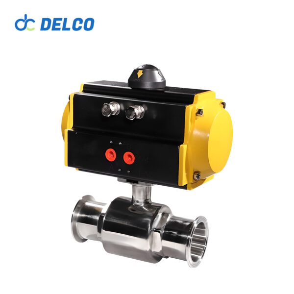 Pneumatic Sanitary Ball valves