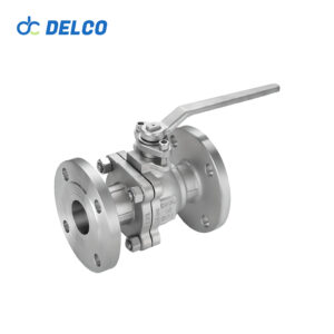 Manual 2PC Flange Ball Valve