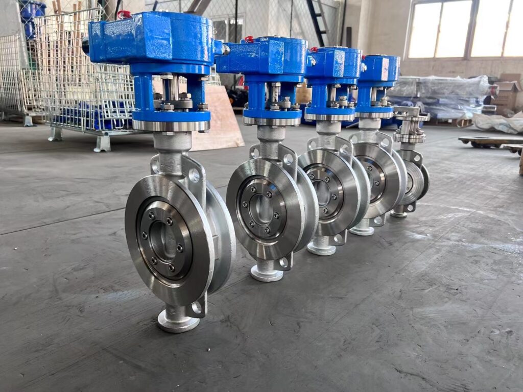 Stainless Steel CF3 Hard-Sealed Wafer Butterfly Valve