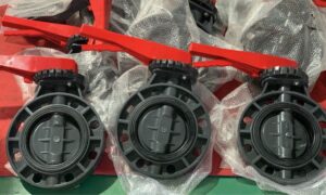 PVC butterfly valve