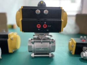 Pneumatic Actuated Ball Valve