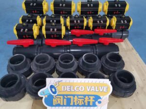 pneumatic pvc ball valve