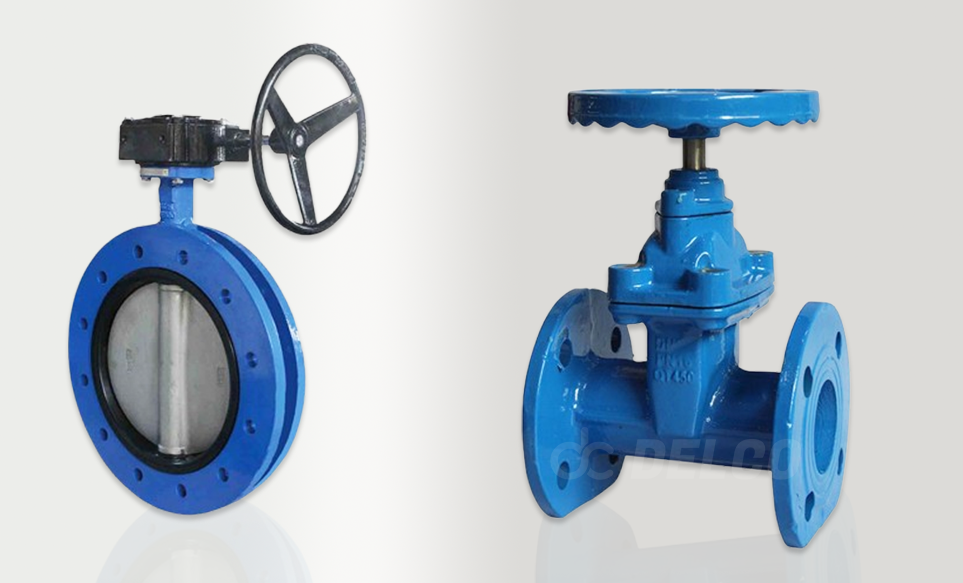 Butterfly valve and gate valve difference