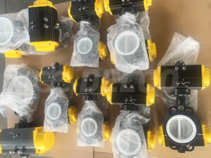 pneumatic butterfly valve