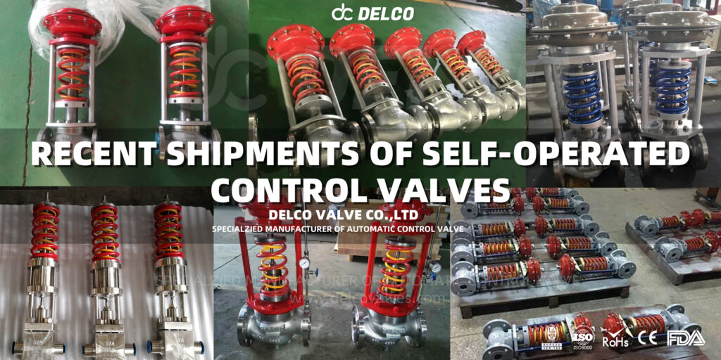 self-operated pressure control valves