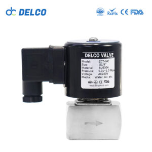 DELCO ZCT High Pressure Stainless Steel Solenoid Valve